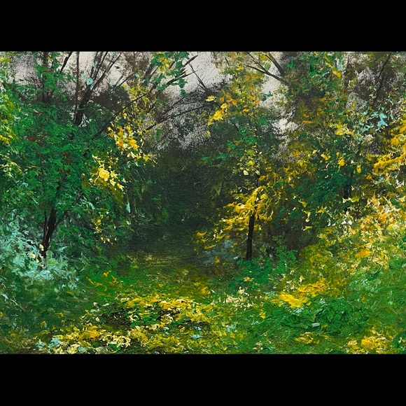 Other - SOLD “PEACEFUL PATH” ORIGINAL ACRYLIC LANDSCAPE PAINTING